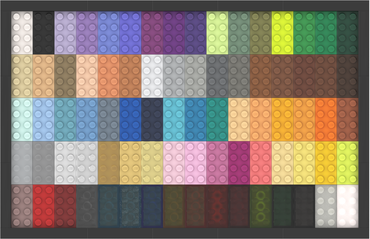 Github vdwwd lego color table