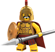 Spartan Warrior ~ Series 2 Minifigures