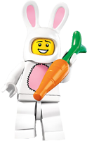 Bunny Suit Guy ~ Series 7 Minifigures